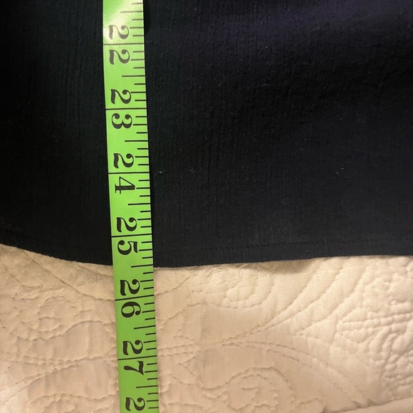 Talbots Navy and Turquoise Embroidered
Peasant Blouse, size Small - Picture 7 of 7